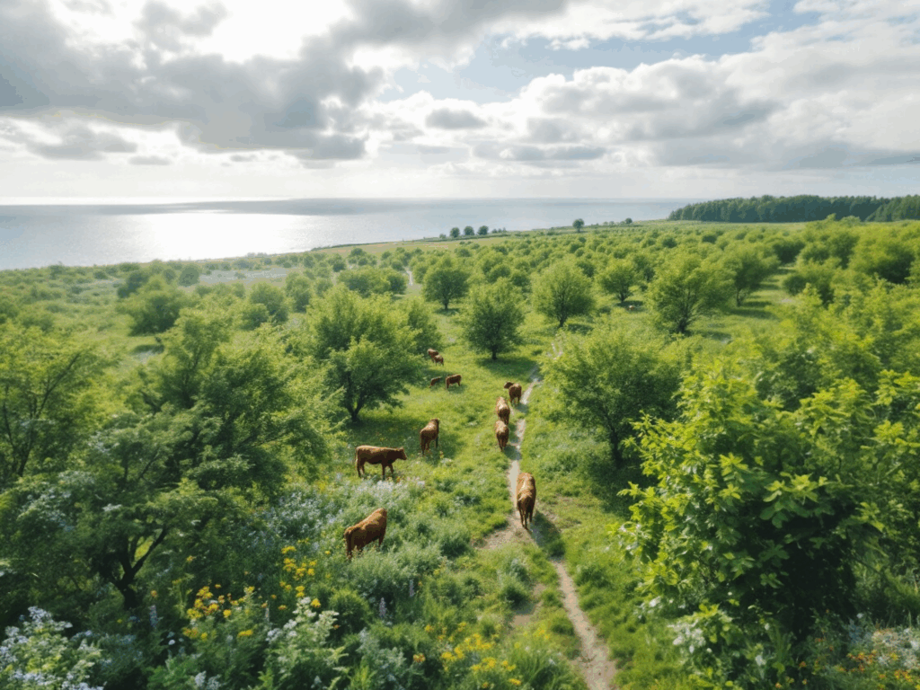 6. Plant træer og flerårige afgrøder