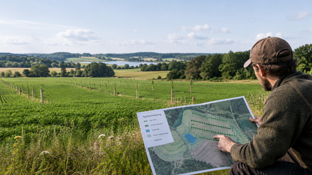 Design og planlægning af skovlandbrug