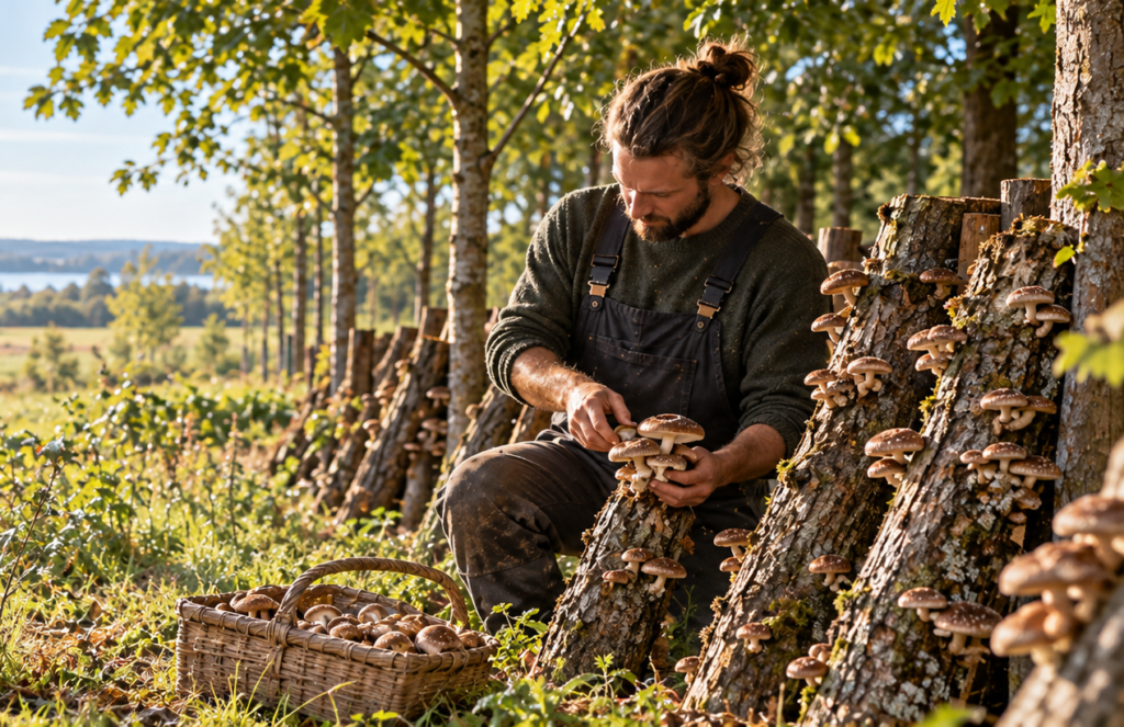 Sådan kommer du i gang med svampeproduktion