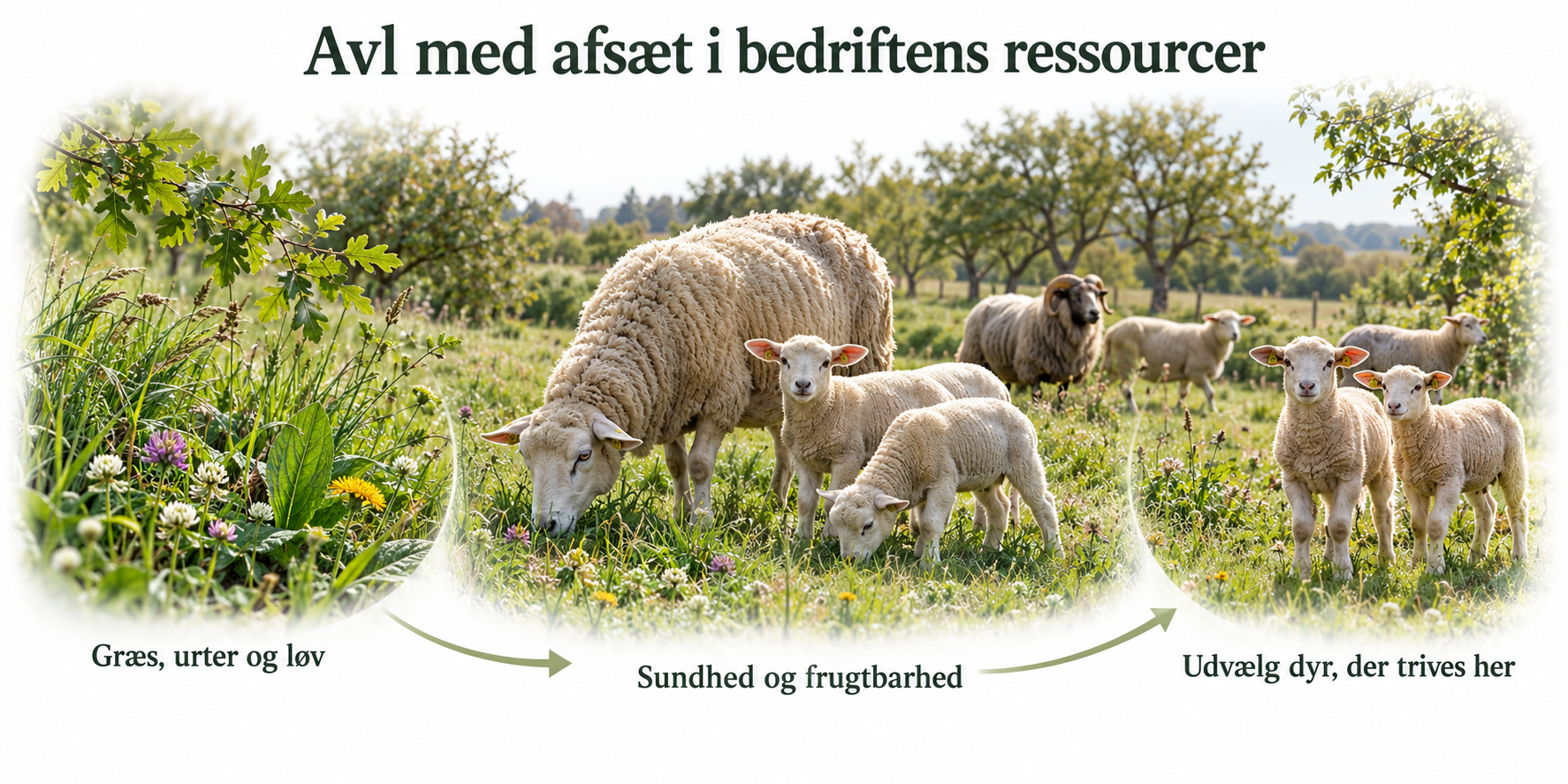 Fra lokale ressourcer til robuste avlsdyr