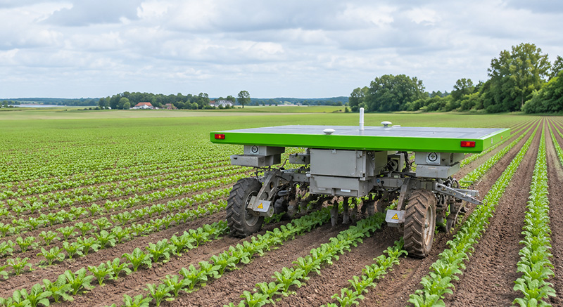 Robotter og elektrificering i det regenerative landbrug