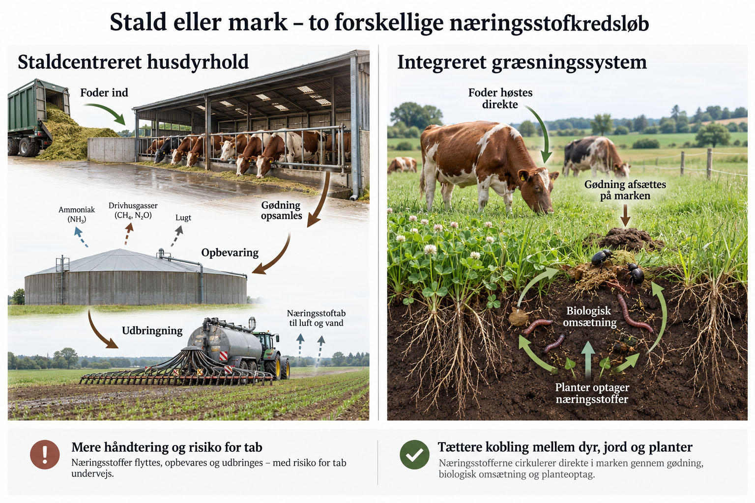 Stald eller mark – næringsstofkredsløb